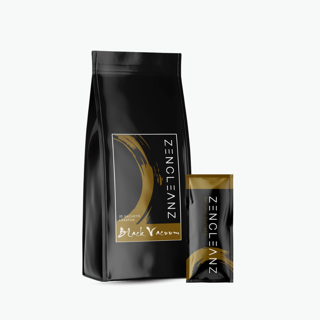 Zen Cleanz Black Vacuum Resolve Constipation