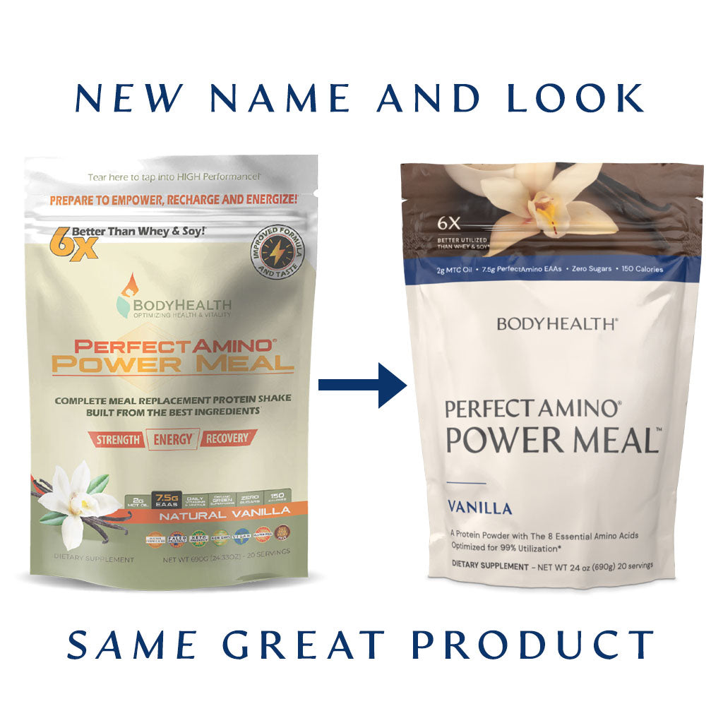 PerfectAmino Power Meal Natural Vanilla