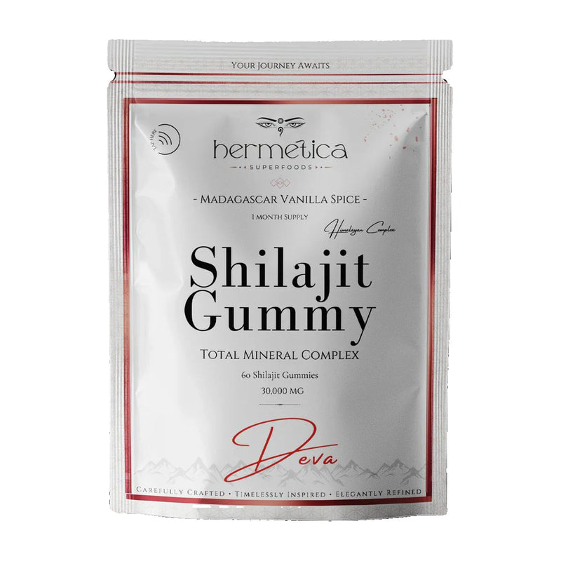 Hermetica Shilajit Gummies gummies bottle