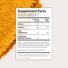 Lumati Gold Supplement Facts label: 1 teaspoon (2.5 g) per serving, 60 servings, 10 calories
