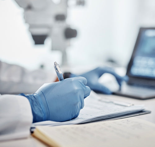 Lab analyzes.